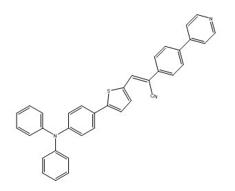 ACME16105|(Z)-3-(5-(4-(diphenylamino)phenyl)thiophen-2-yl)-2-(4-(pyridin-4-yl)phenyl)acrylonitrile 