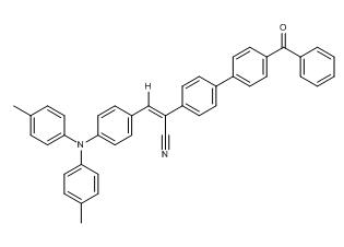 ACME16102|(Z)-2-(4'-benzoyl-[1,1'-biphenyl]-4-yl)-3-(4-(di-p-tolylamino)phenyl)acrylonitrile 