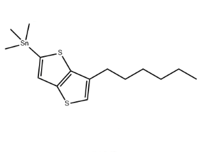 tributyl(6-hexylthieno[3,2-b]thiophen-2-yl)stannane|1649424-59-8 
