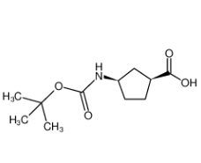 (1R,3S)-N-叔丁氧羰基-1-氨基環戊烷-3-甲酸|261165-05-3 