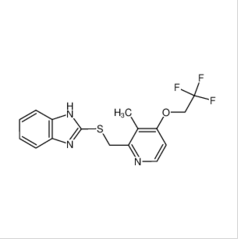 2-[[[3-甲基-4-(2,2,2三氟乙氧基)-2-吡啶]-甲基]硫基]-1H-苯并咪唑|103577-40-8		 